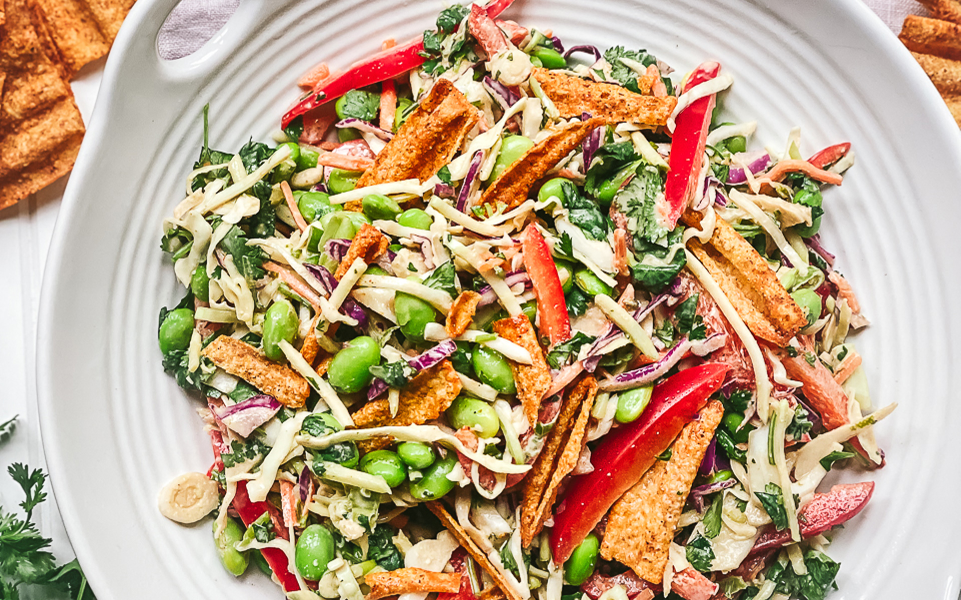 Chili-Lime Crunch Salad | More Smiles With Every Bite