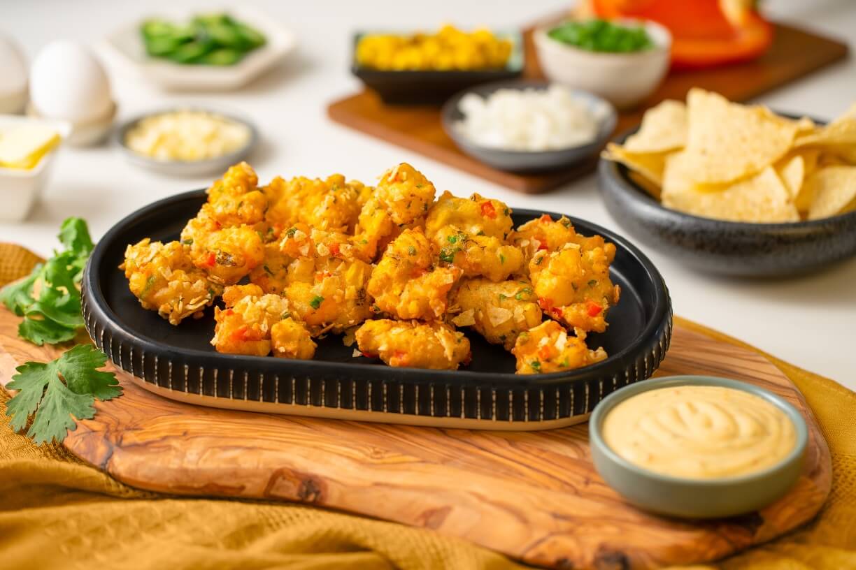 TOSTITOS® Shrimp Tamale Fritters | More Smiles With Every Bite