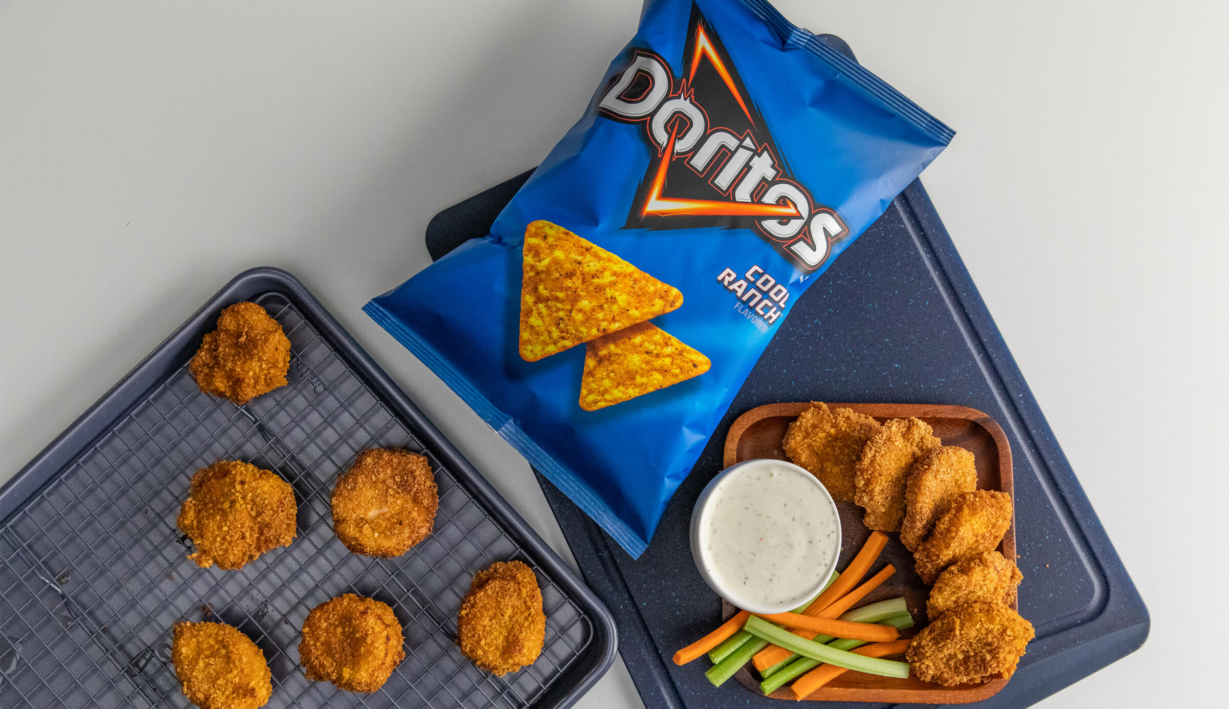 Doritos® Cool Ranch® Crispy Chicken Nuggets | More Smiles With Every Bite