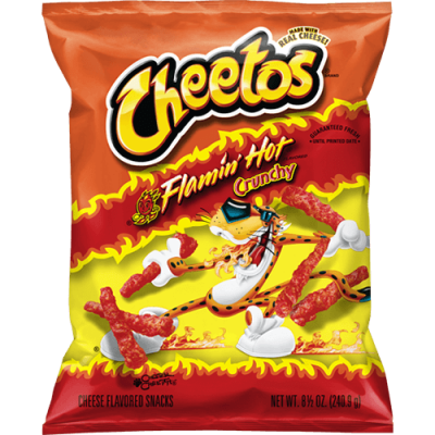 Cheetos® Crunchy Flamin' Hot® Cheese Flavored Snacks