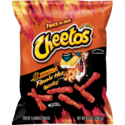 Cheetos® Crunchy XXTRA Flamin' Hot® Cheese Flavored Snacks