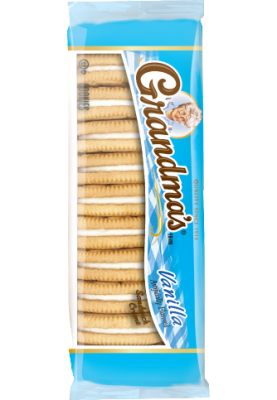 GRANDMA'S® Sandwich Creme Vanilla Flavored Cookies
