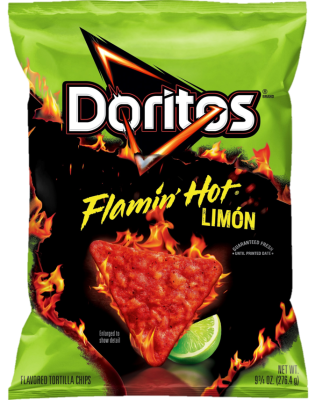 DORITOS® Flamin’ Hot® Limón Flavored Tortilla Chips