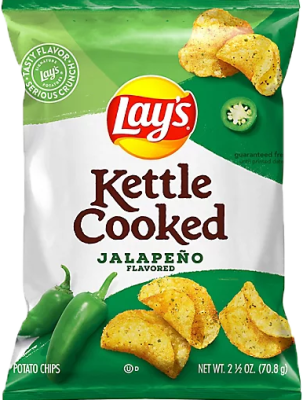 LAY'S® Kettle Cooked Jalapeño Flavored Potato Chips